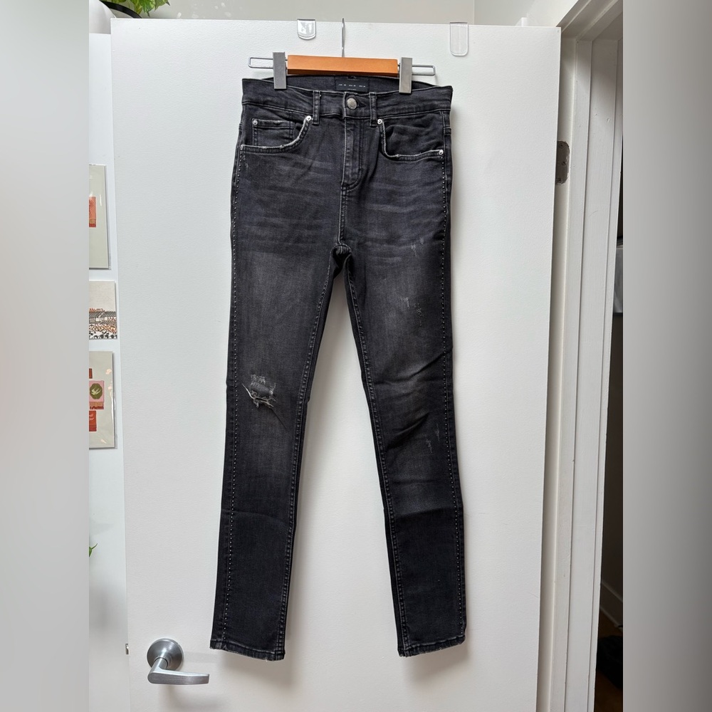 ZARA studded Skinny Jeans